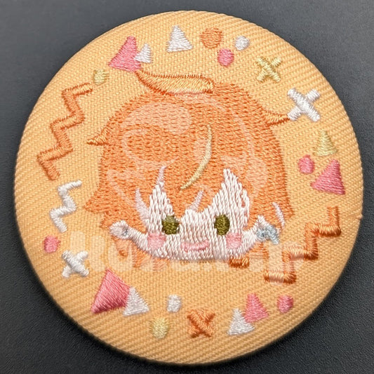 Project SEKAI - Embroidery Can Badge - Akito Shinonome