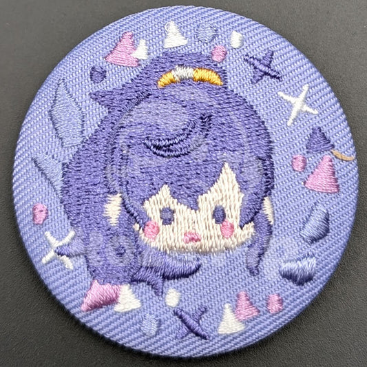 Project SEKAI - Embroidery Can Badge - Mafuyu Asahina