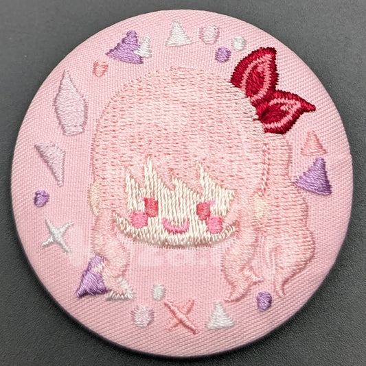 Project SEKAI - Embroidery Can Badge - Mizuki Akiyama