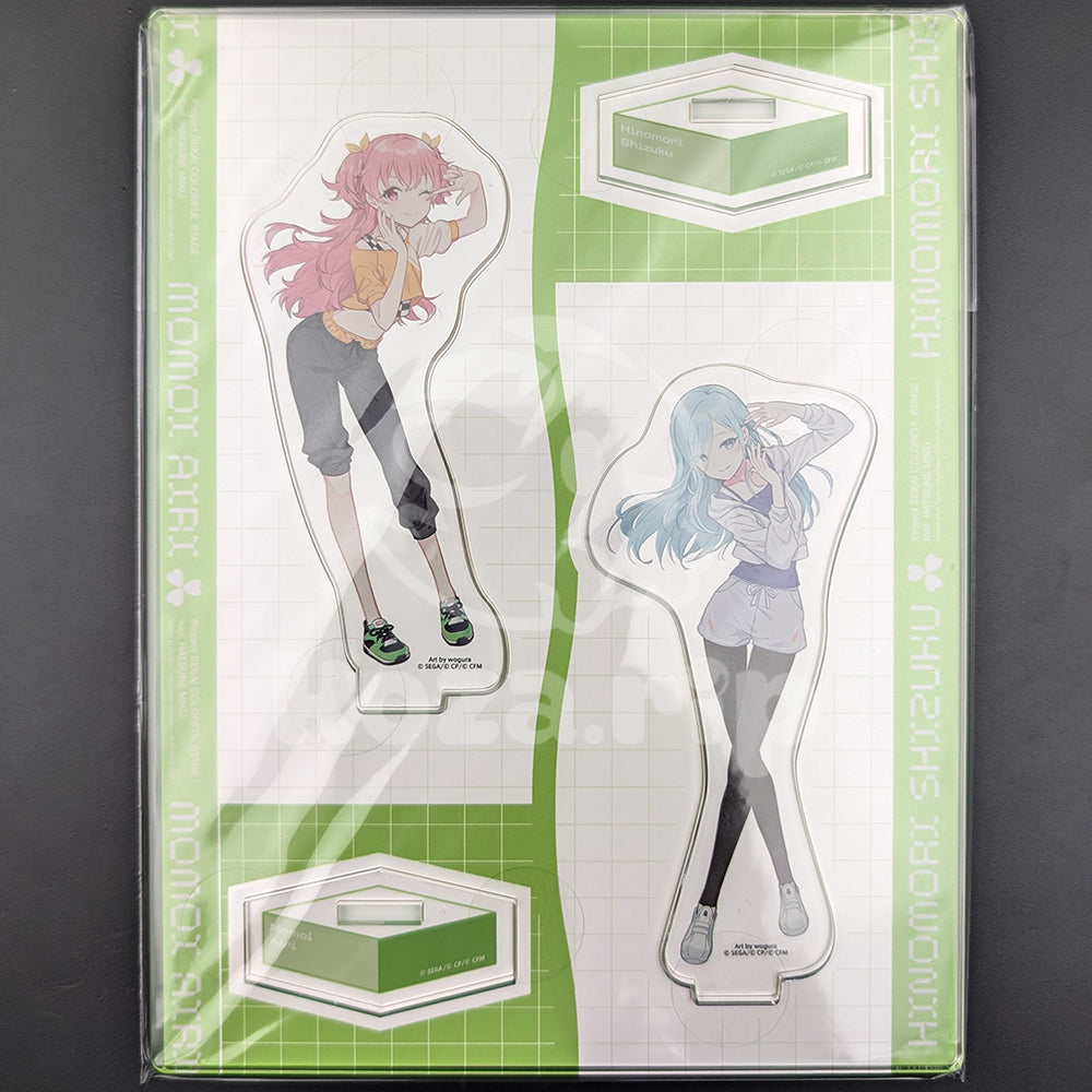 Project SEKAI - Acrylic Stand - Airi Momoi & Shizuku Hinomori (MORE MORE JUMP! Another Vocal Album)
