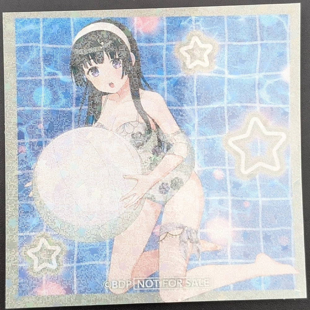 BanG Dream! - Hologram Sticker - Rinko Shirokane (Summer Night Party! ver.)