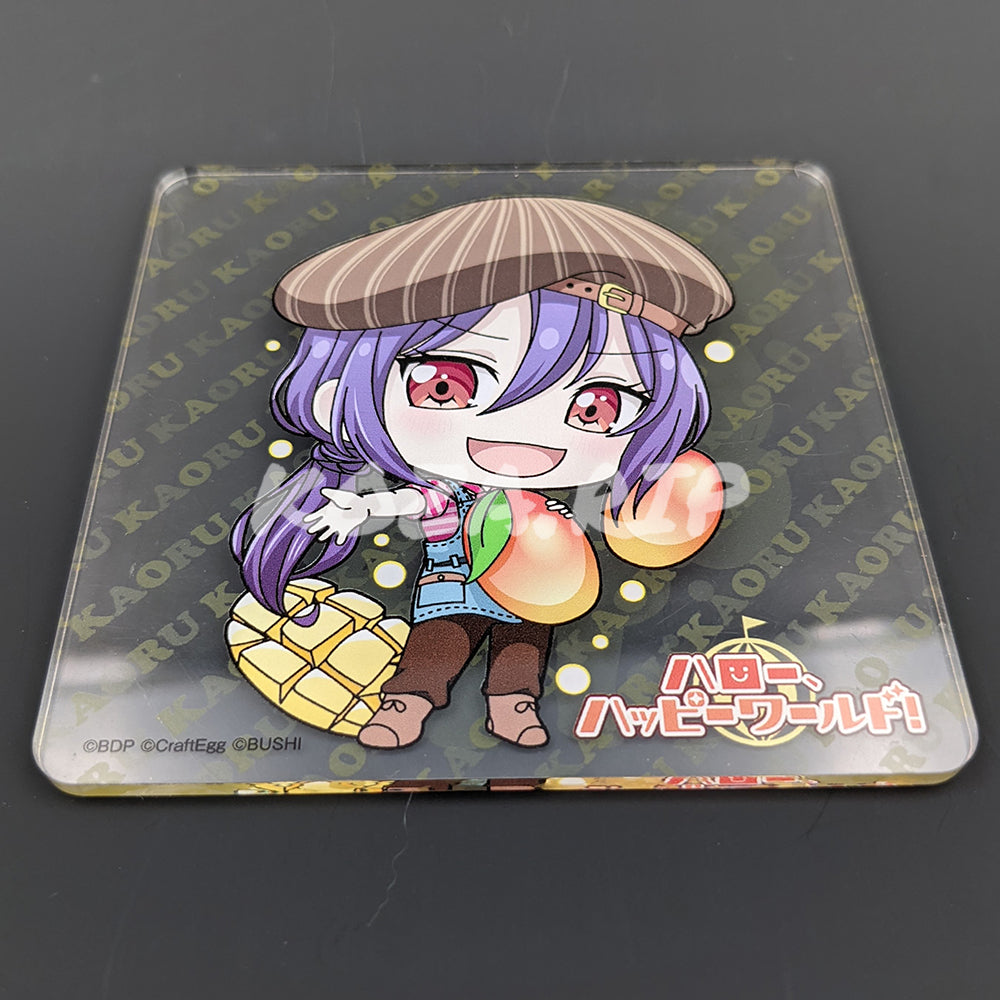 BanG Dream! Cafe 2019 - Acrylic Coaster - Kaoru Seta