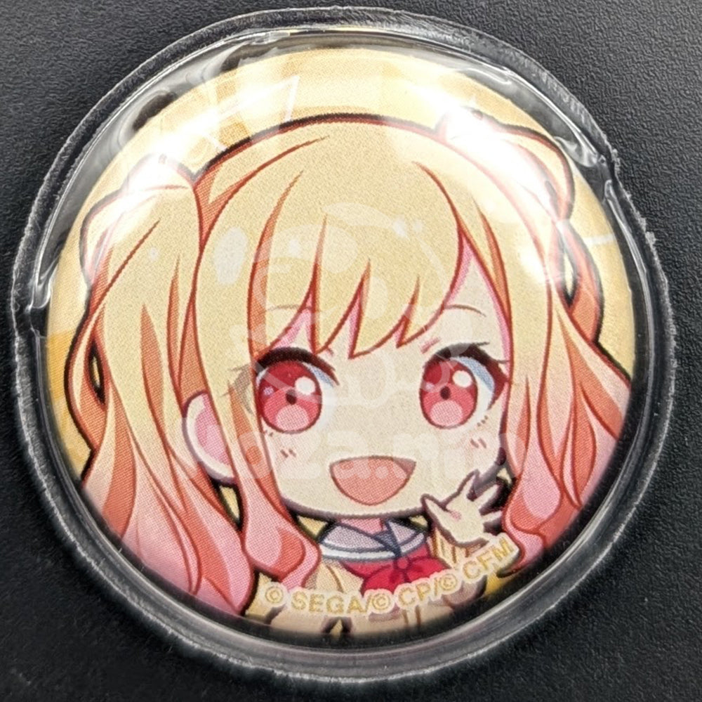 Project SEKAI - Mini Can Badge - Saki Tenma ("Hi there ♪")