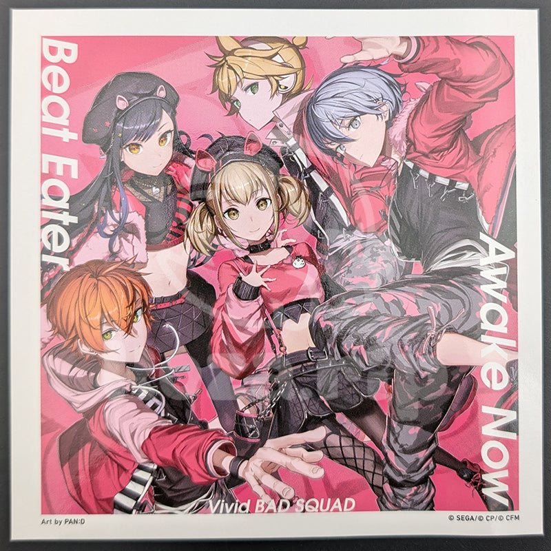 Project SEKAI - CD Art Sticker - Vivid BAD SQUAD 3rd Single "Beat Eater / Awake Now"