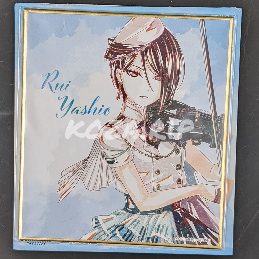 BanG Dream! × Ani-Art - Mini Shikishi - Rui Yashio (2020 ver.)
