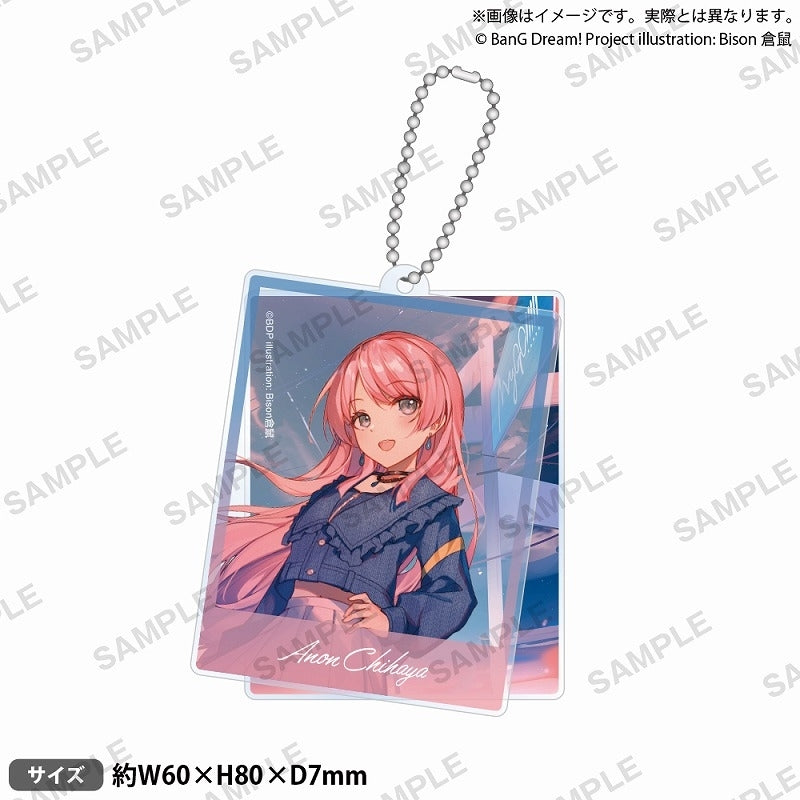 BanG Dream! - Acrylic Keychain - Anon Chihaya (Commemorative visual ver.)
