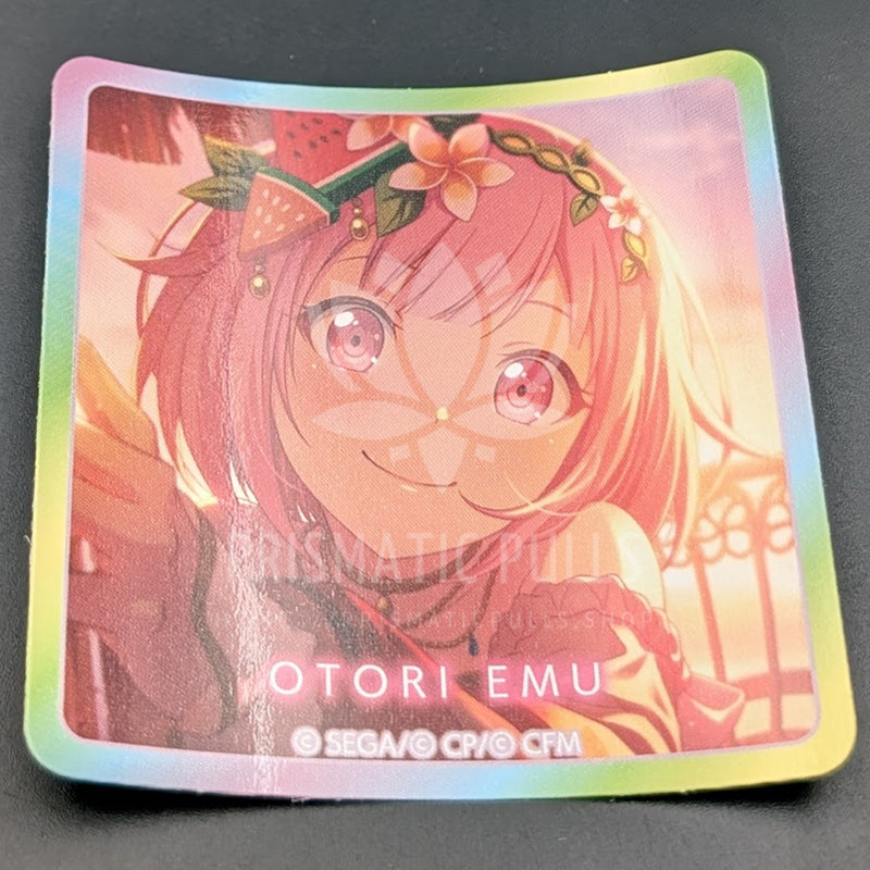 Project SEKAI - Square Sticker - Emu Otori ("Desperate Times?! Island Panic!" trained ver.)