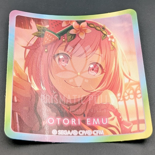 Project SEKAI - Square Sticker - Emu Otori ("Desperate Times?! Island Panic!" trained ver.)