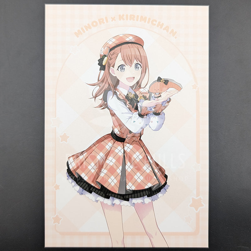 Project SEKAI × Sanrio - Postcard - Minori Hanasato ("KIRIMICHAN.")
