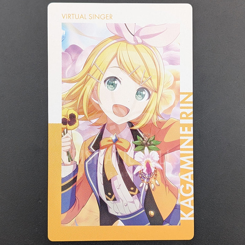 Project SEKAI Birthday Series - ePick Card - Rin Kagamine (2021-2022 ver.)