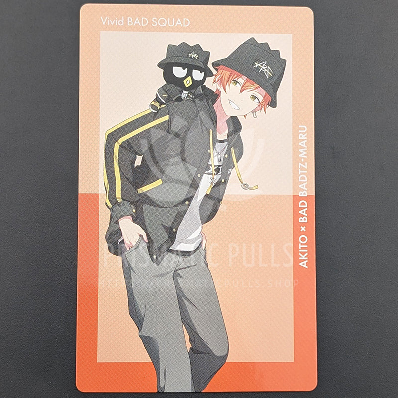 Project SEKAI × Sanrio - ePick Card - Akito Shinonome ("BAD BADTZ-MARU")