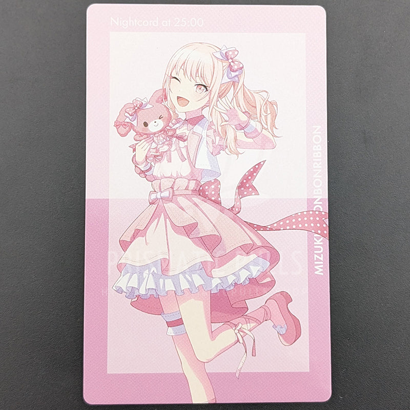Project SEKAI × Sanrio - ePick Card - Mizuki Akiyama ("BONBONRIBBON")