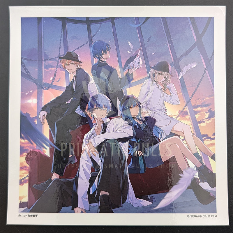 Project SEKAI - CD Art Sticker - Vivid BAD SQUAD 6th Single "Utsuro wo Aogu / Kashika"