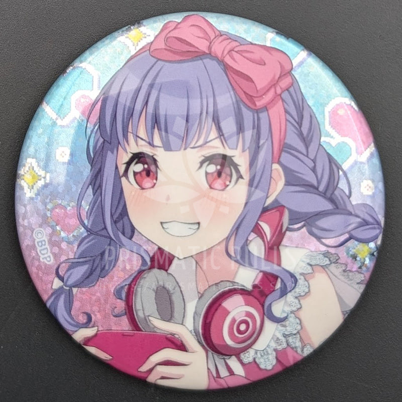 BanG Dream! × Village Vanguard - Hologram Can Badge - Ako Udagawa (Game Party! ver.)