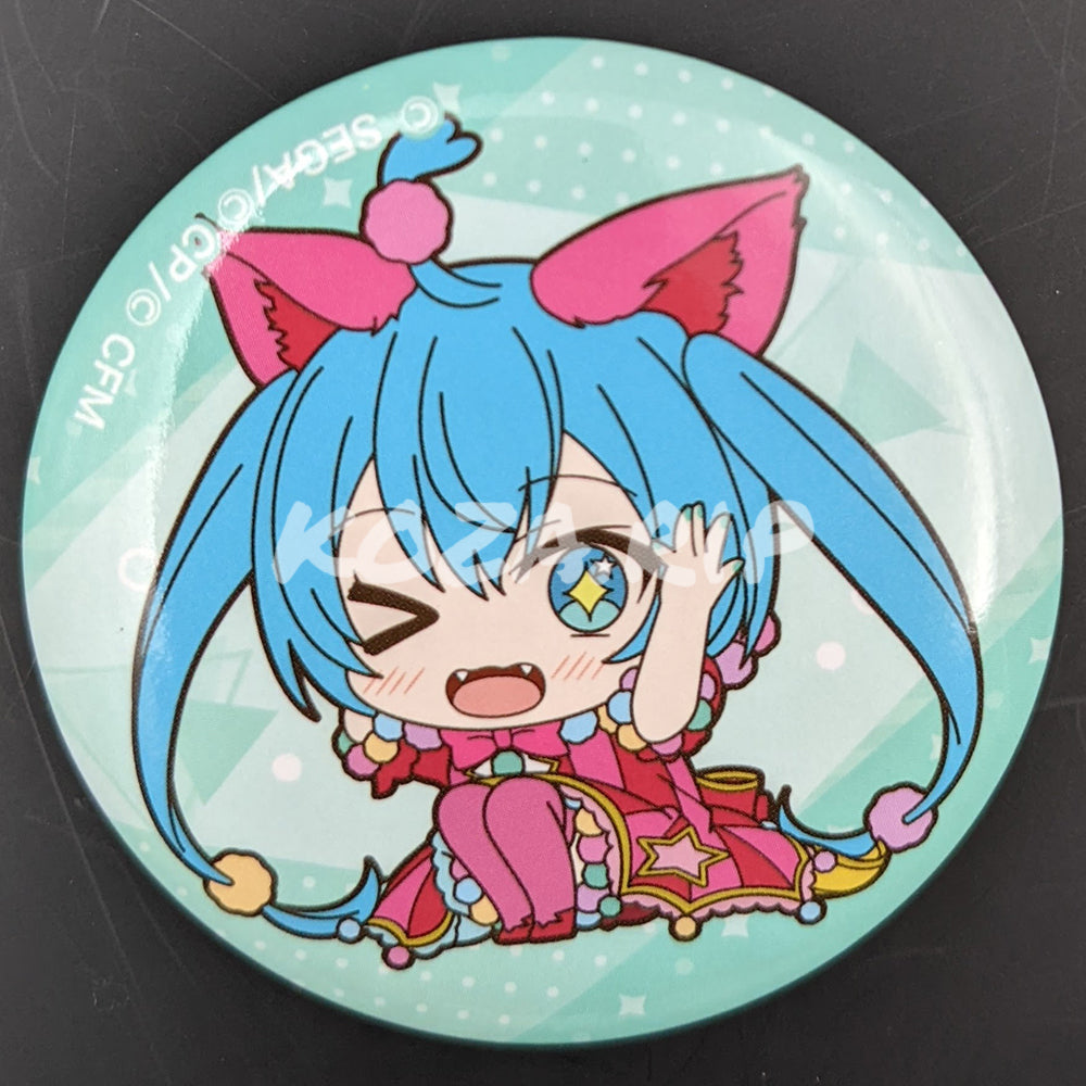 Project SEKAI x Vivimus - Can Badge - Miku Hatsune (Wonderlands×Showtime ver.)