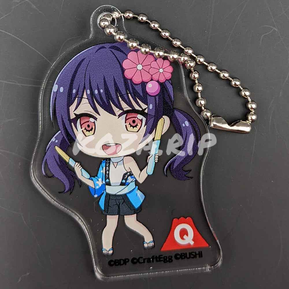 BanG Dream! × Fuji-Q 2022 - Acrylic Keychain - Tsukushi Futaba