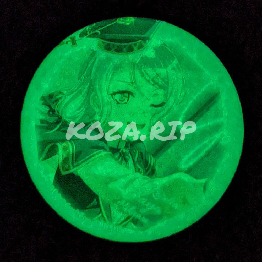BanG Dream! - Capsule Can Badge - Sayo Hikawa (Glow ver.)