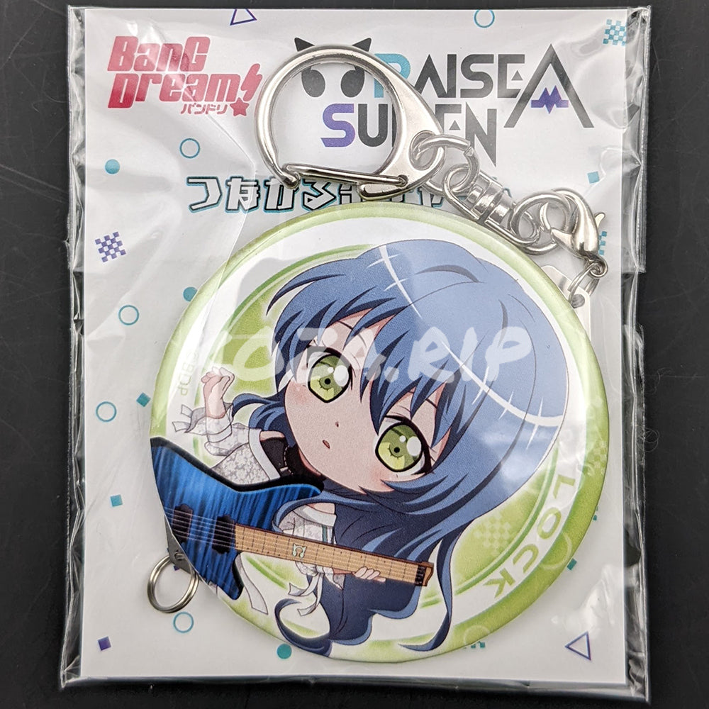 BanG Dream! - Can Badge with Keychain - LOCK (Rokka Asahi)