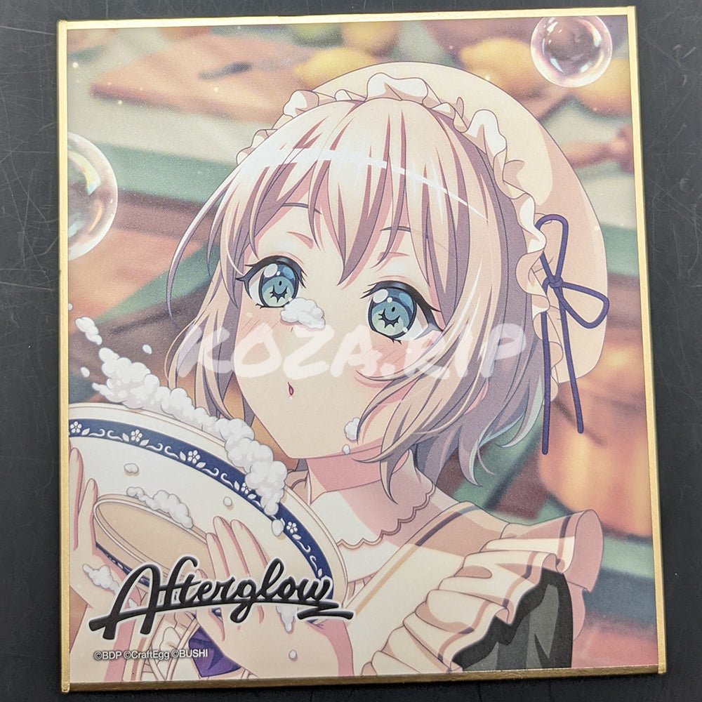 BanG Dream! - Mini Shikishi - Moca Aoba ("Girls, Be Ambitious!")