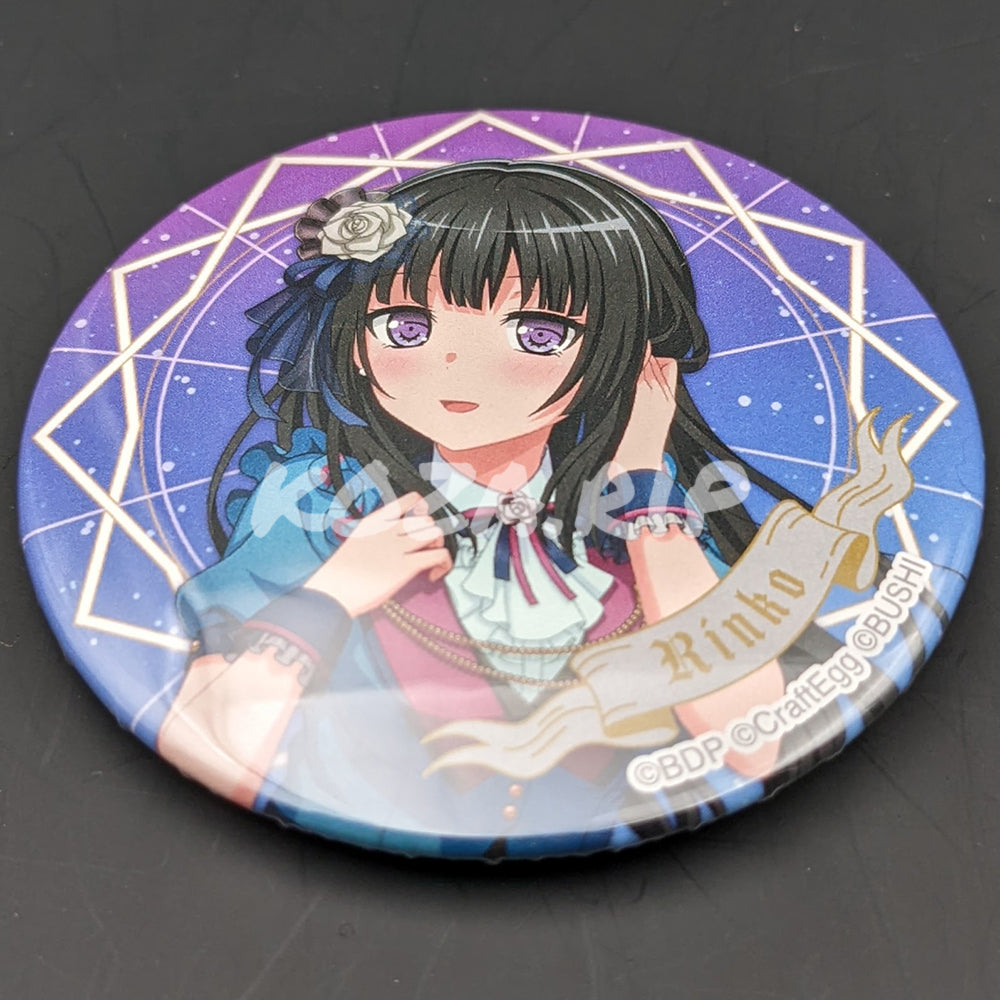 BanG Dream! 10th☆LIVE - Can Badge - Rinko Shirokane