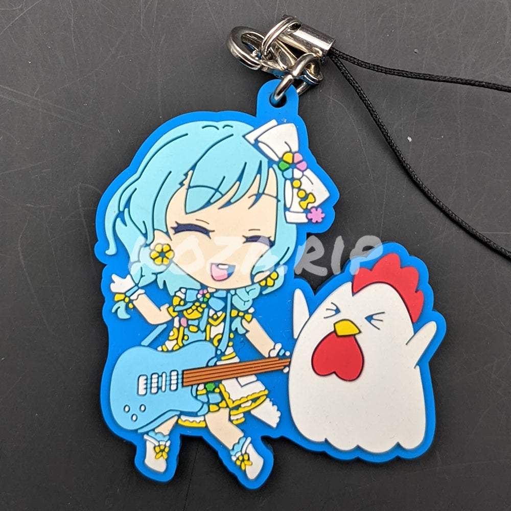 BanG Dream! × Lawson - Rubber Keychain - Hina Hikawa ("A Sparkling Stage" ver.)