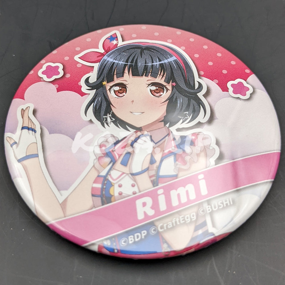 BanG Dream! 10th☆LIVE - Can Badge - Rimi Ushigome