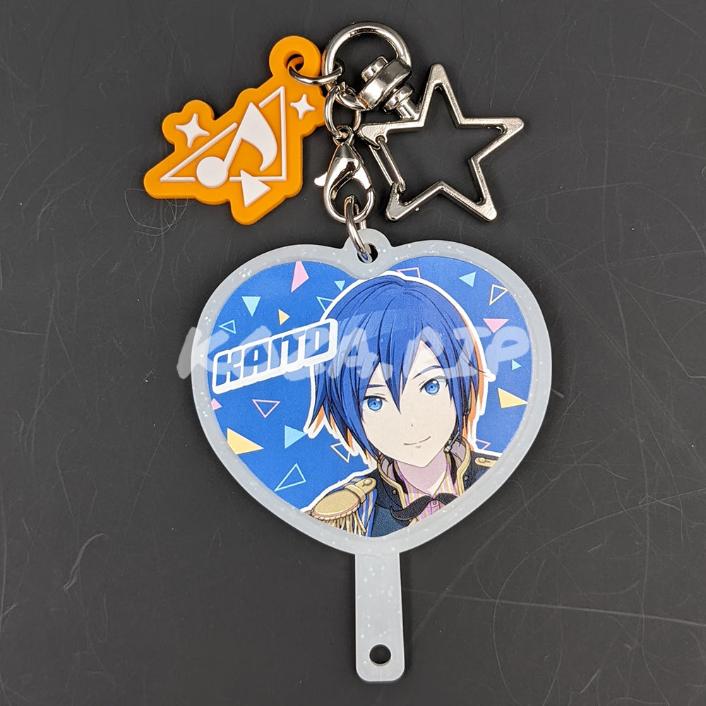 Project SEKAI - Uchiwa Charm - KAITO (Wonderlands×Showtime ver.)