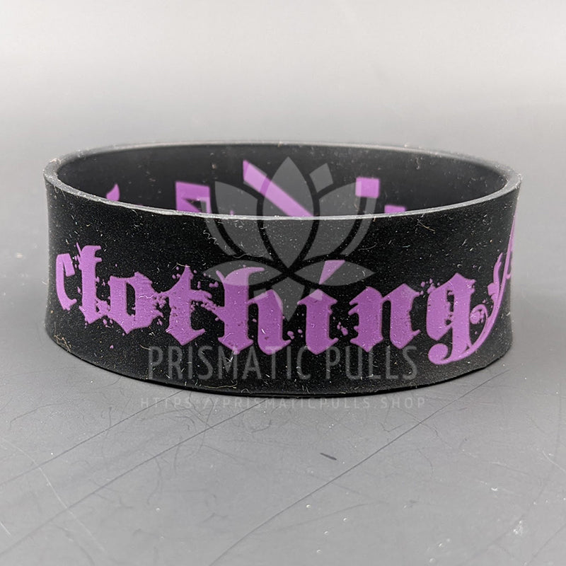 BanG Dream! × Gekirock Clothing - Rubber Wristband - Roselia