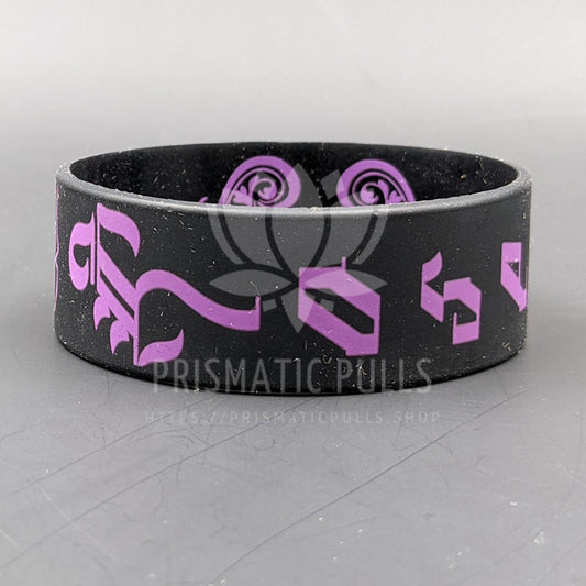 BanG Dream! × Gekirock Clothing - Rubber Wristband - Roselia