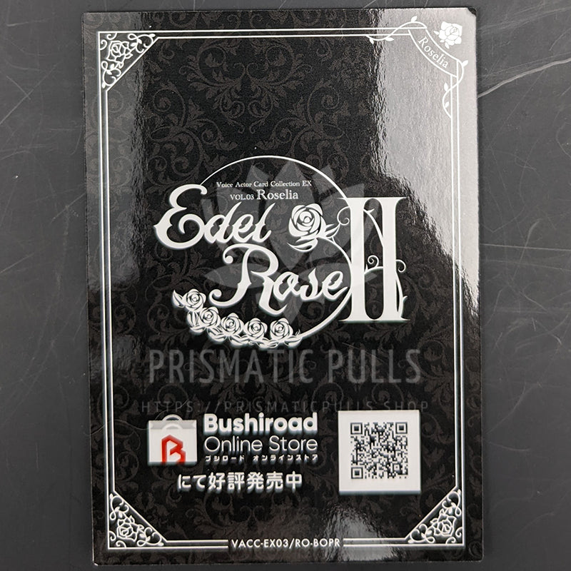 BanG Dream! - Voice Actor Card Collection EX VOL.03 Roselia "Edel Rose II" (VACC-EX03/RO-BOPR)