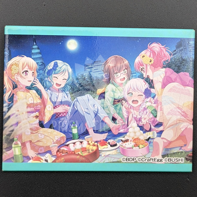 BanG Dream! - Square Can Badge - Pastel*Palettes Moon-Viewing