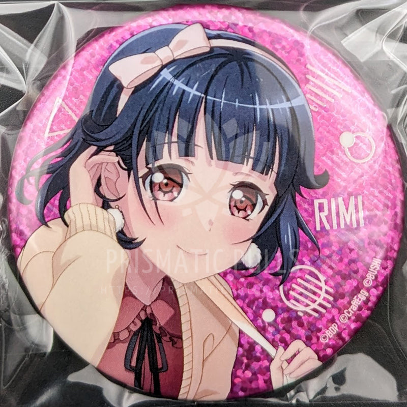 BanG Dream! × WEGO - Can Badge - Rimi Ushigome (Hologram ver.)