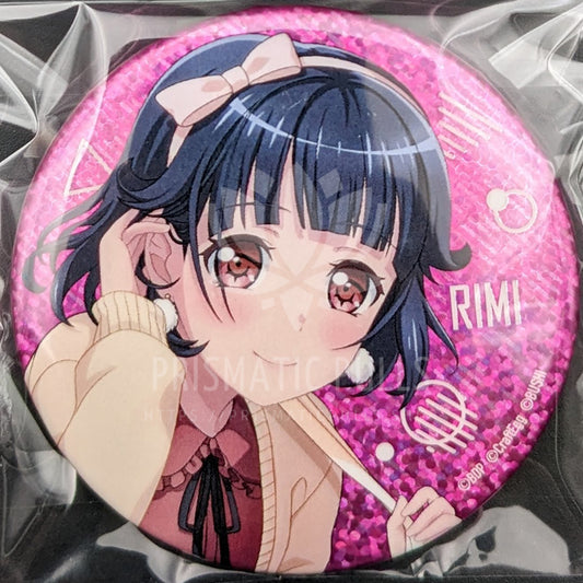 BanG Dream! × WEGO - Can Badge - Rimi Ushigome (Hologram ver.)