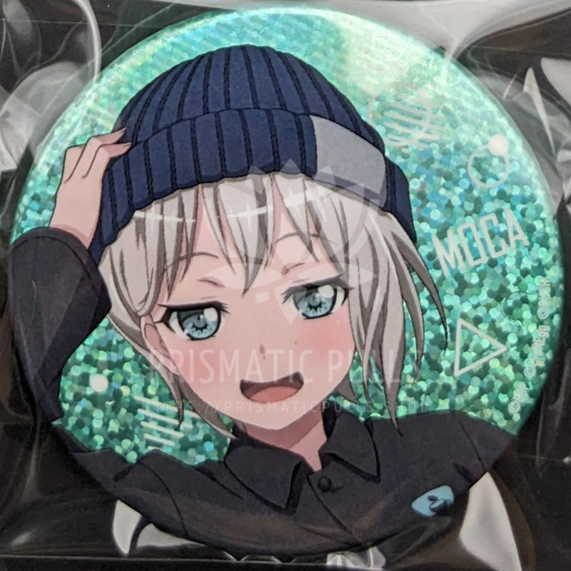 BanG Dream! × WEGO - Can Badge - Moca Aoba (Hologram ver.)