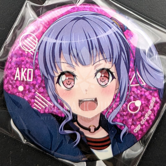 BanG Dream! × WEGO - Can Badge - Ako Udagawa (Hologram ver.)