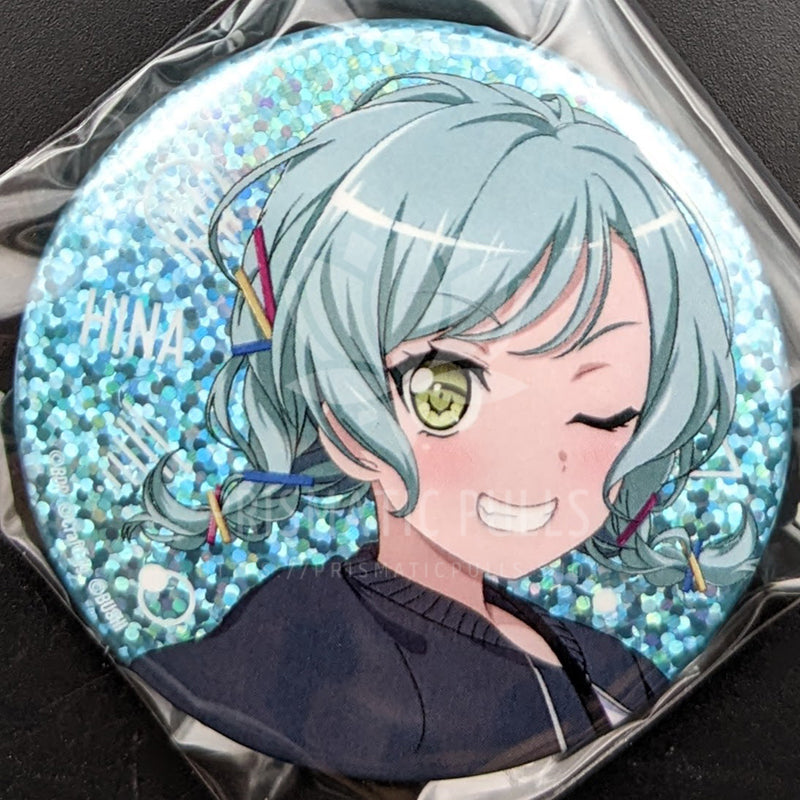 BanG Dream! × WEGO - Can Badge - Hina Hikawa (Hologram ver.)