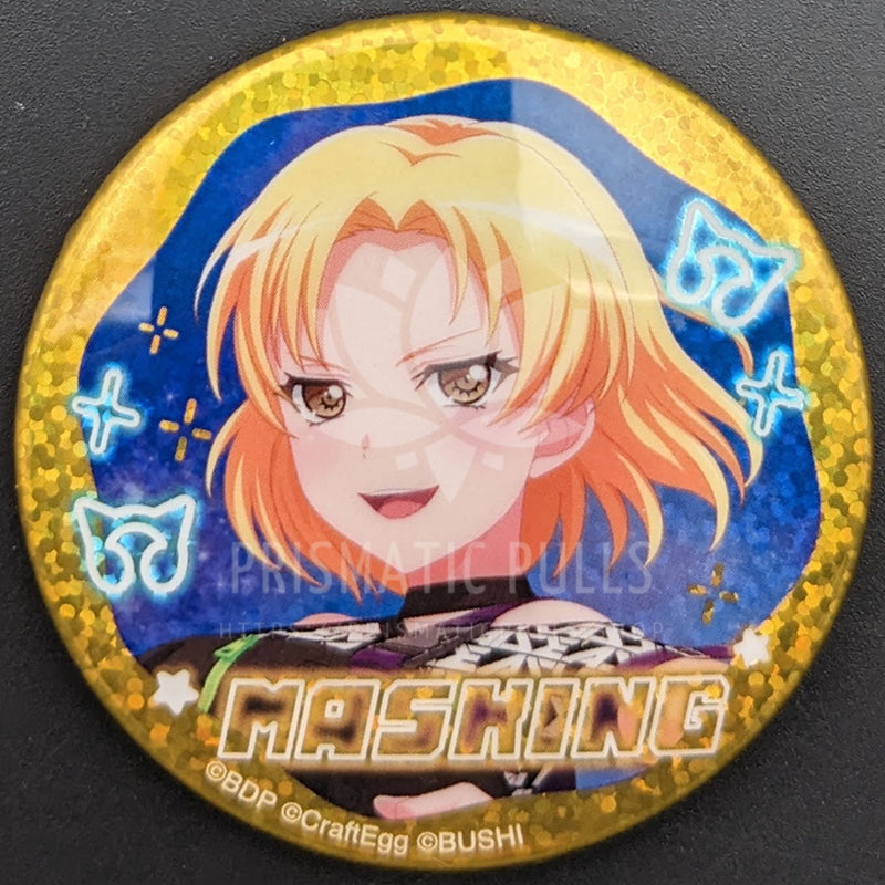BanG Dream! 11th☆LIVE - Hologram Can Badge - MASKING (Masuki Sato)