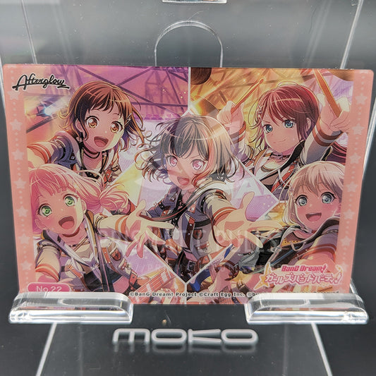 BanG Dream! - Bushiroad Clear Card Vol.1 - 22/33 - Afterglow