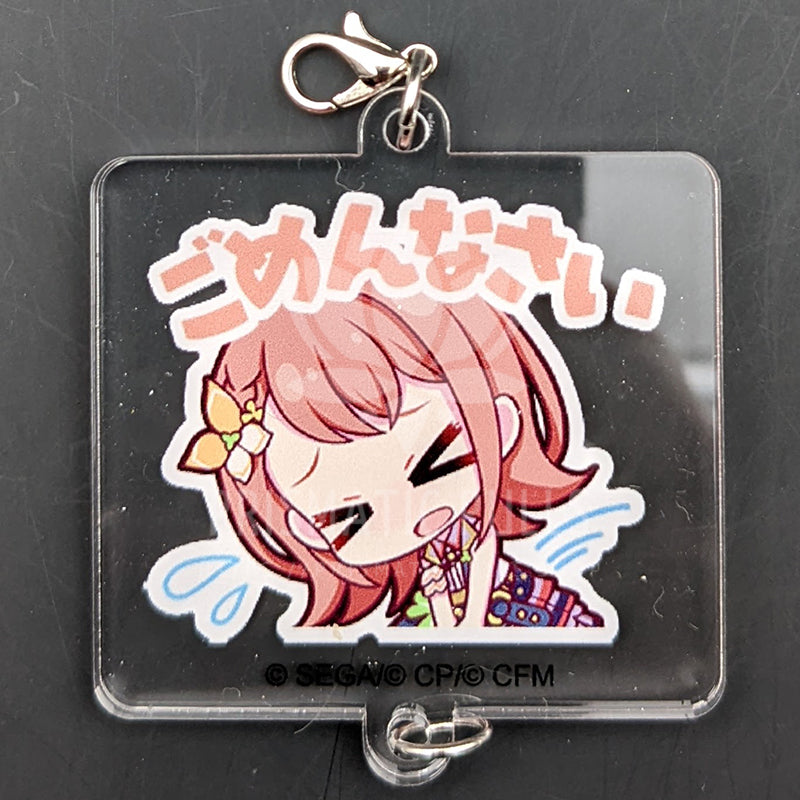 Project SEKAI - Stamp Acrylic Charm - Minori Hanasato ("I'm really sorry")