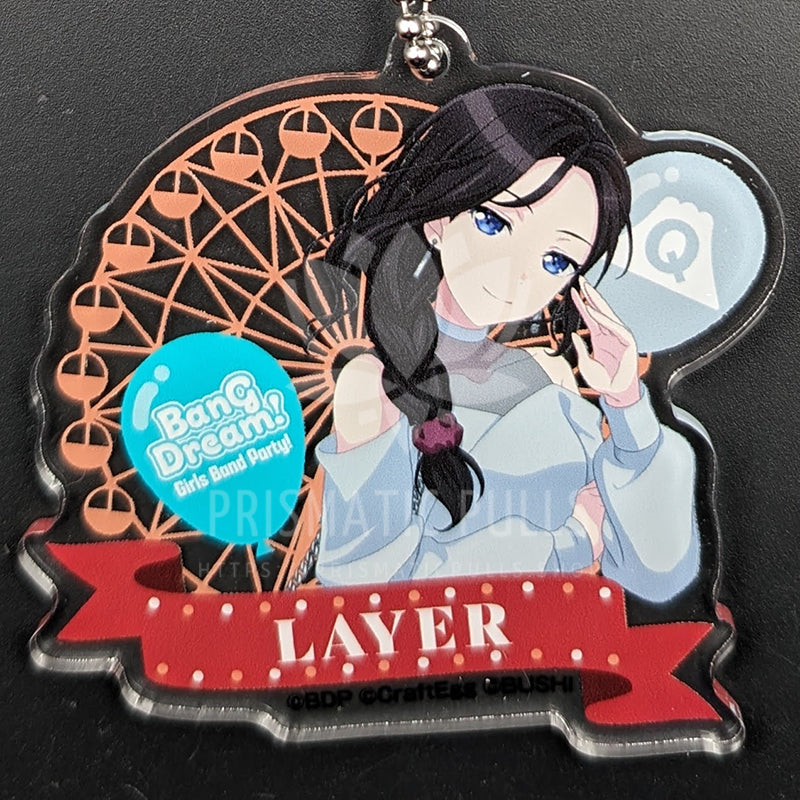 BanG Dream! × Fuji-Q 2023 - Acrylic Keychain - LAYER