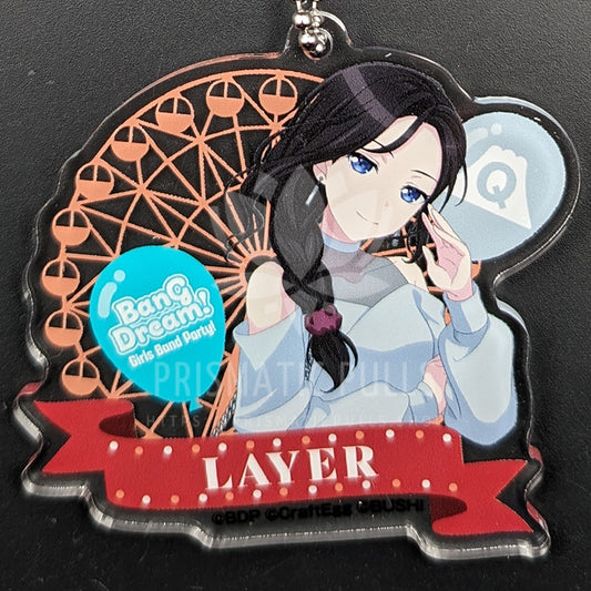 BanG Dream! × Fuji-Q 2023 - Acrylic Keychain - LAYER