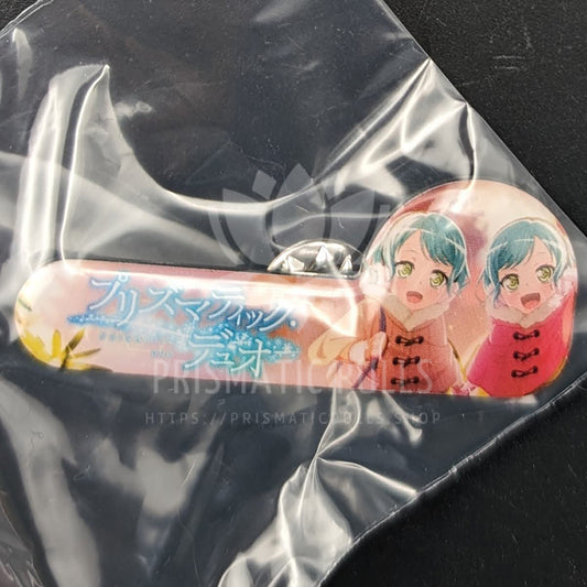 BanG Dream! - Enamel Badge - Hina Hikawa & Sayo Hikawa "Prismatic Duo" banner