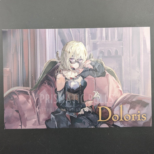 BanG Dream! - CD Benefit Postcard - "Alea jacta est" - Doloris (Uika Misumi)
