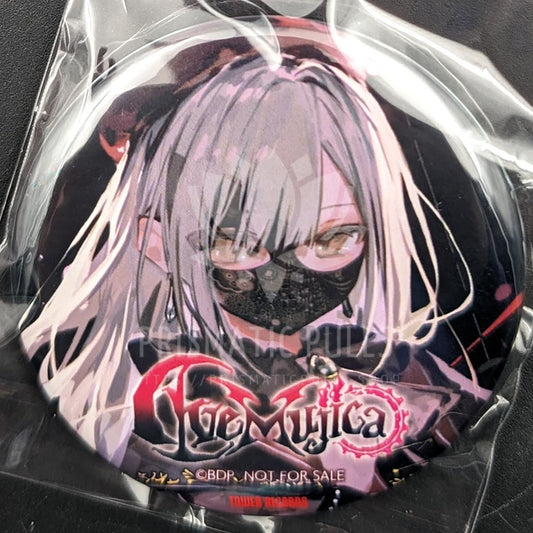 BanG Dream! - CD Benefit Can Badge - "Alea jacta est" - Mortis (Mutsumi Wakaba)