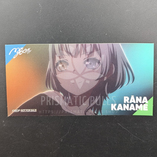 BanG Dream! - Sticker - Rana Kaname [Memorial ver. B]