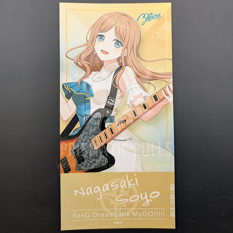 BanG Dream! - Ticket Sticker - Soyo Nagasaki (Jump ver.)