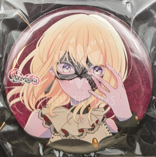 BanG Dream! - CD Benefit Can Badge - "Cover Collection Extra Volume" - Doloris (Uika Misumi)