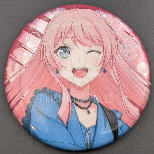 BanG Dream! - Hologram Can Badge - Anon Chihaya (Jump ver.)