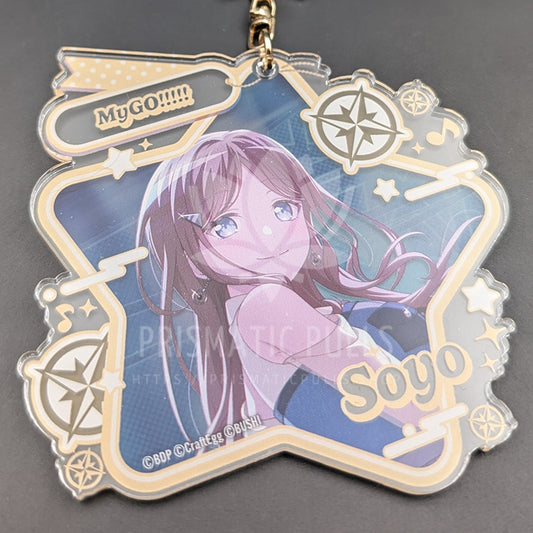 BanG Dream! - Large Star Acrylic Keychain - Soyo Nagasaki ("The Calm Mediator")