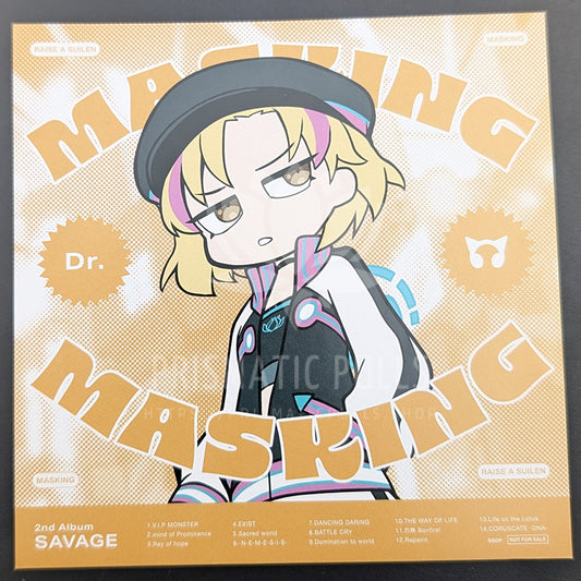 BanG Dream! - CD Illustration Card - MASKING (Masuki Sato) [Savage ver.]